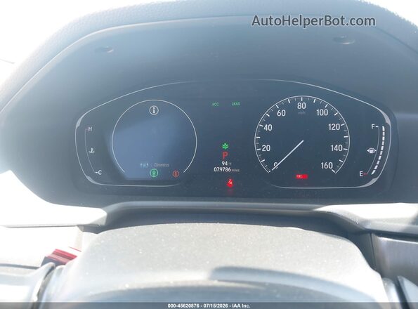 1HGCV1F11JA164424 2018 HONDA ACCORD Белый Вид задних сидений