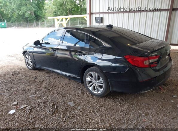 1HGCV1F11JA208471 2018 HONDA ACCORD Black Trasero izquierdo
