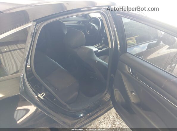 1HGCV1F11JA208471 2018 HONDA ACCORD Black Vista de la etiqueta del VIN