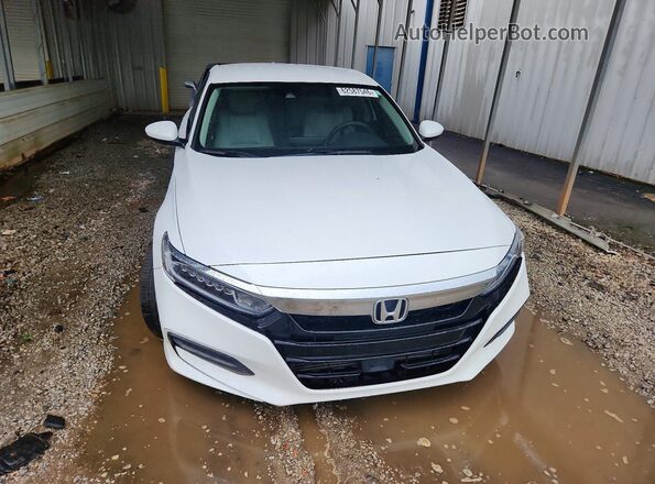 1HGCV1F11KA007512 2019 HONDA ACCORD White Front view