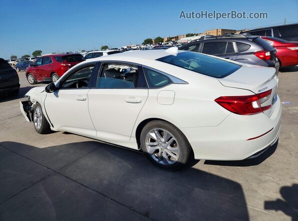 1HGCV1F11KA022950 2019 HONDA ACCORD White Հետևի ձախ