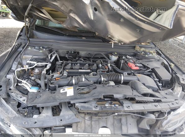 1HGCV1F11KA027971 2019 HONDA ACCORD Gray Vista trasera