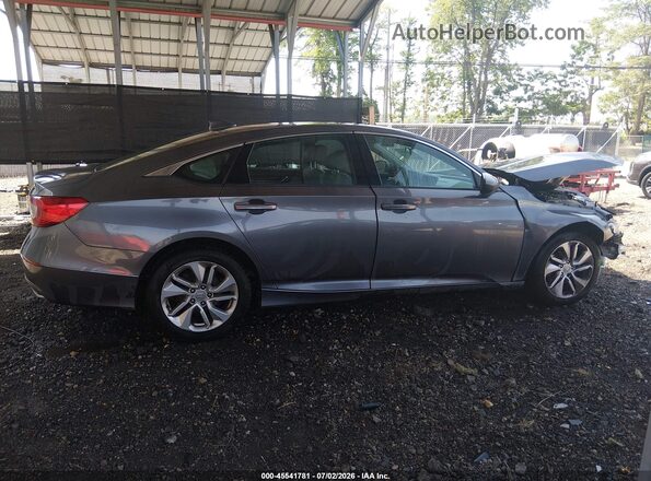 1HGCV1F11KA027971 2019 HONDA ACCORD Gray Vista interior de 360 grados