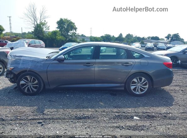 1HGCV1F11KA027971 2019 HONDA ACCORD Gray 