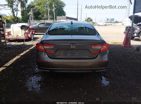 1HGCV1F11KA027971 2019 HONDA ACCORD Gray 