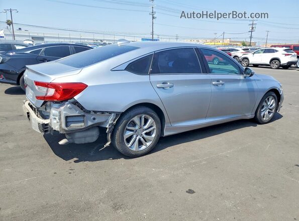 1HGCV1F11KA118660 2019 HONDA ACCORD Silver უკანა მარჯვენა