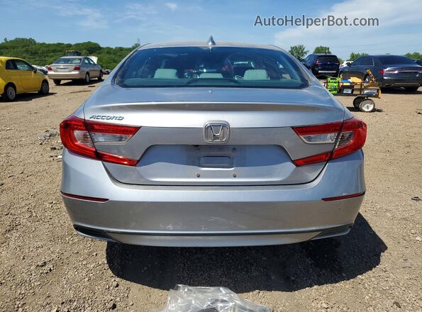 1HGCV1F11KA140447 2019 HONDA ACCORD Silver Widok z tyłu