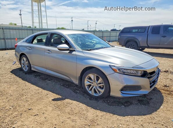 1HGCV1F11KA140447 2019 HONDA ACCORD Silver Przód prawy