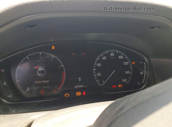1HGCV1F11KA140447 2019 HONDA ACCORD Silver Widok zestawu wskaźników