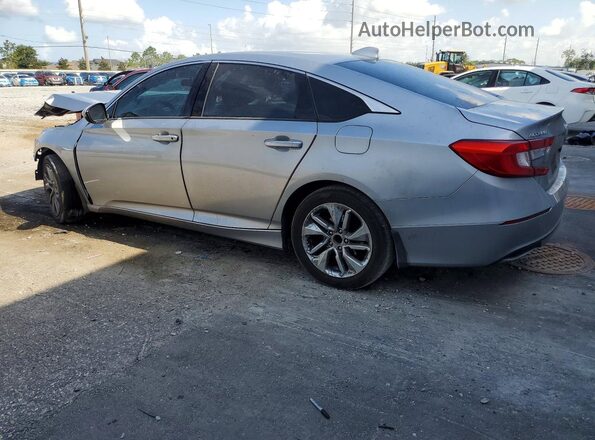 1HGCV1F11KA158057 2019 HONDA ACCORD Gray Հետևի ձախ