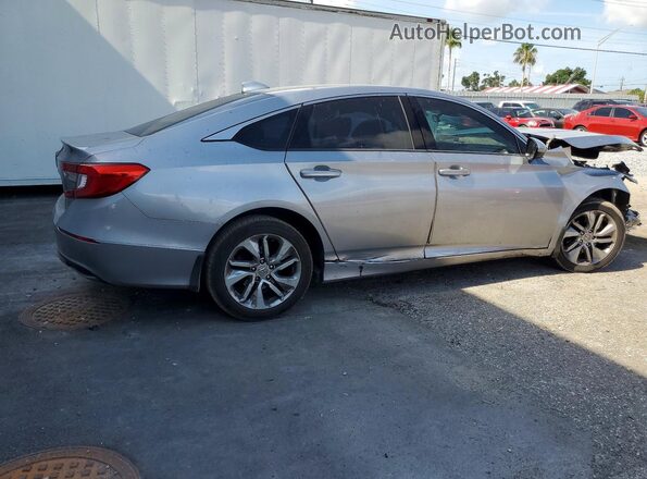 1HGCV1F11KA158057 2019 HONDA ACCORD Gray Հետևի աջ
