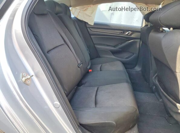 1HGCV1F11KA158057 2019 HONDA ACCORD Gray Հետևի նստատեղերի տեսք
