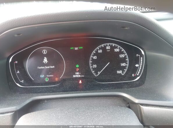 1HGCV1F11LA016390 2020 HONDA ACCORD Gray Vista interior delantera