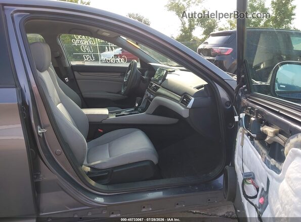 1HGCV1F11LA016390 2020 HONDA ACCORD Gray Trasero izquierdo