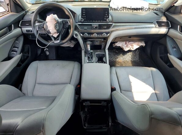1HGCV1F11LA049888 2020 HONDA ACCORD Угольный Вид панели приборов