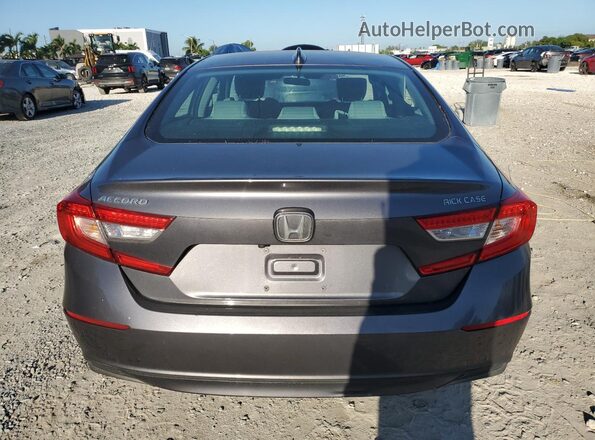1HGCV1F11LA102024 2020 HONDA ACCORD Gray უკანა ხედი