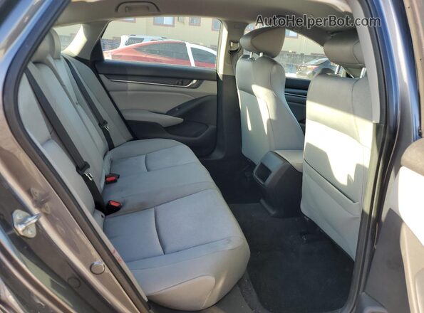 1HGCV1F11LA102024 2020 HONDA ACCORD Gray უკანა სავარძლების ხედი