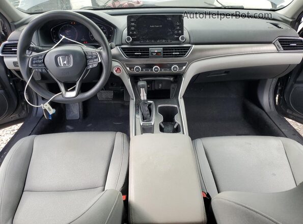 1HGCV1F11LA102024 2020 HONDA ACCORD Gray წინა პანელის ხედი