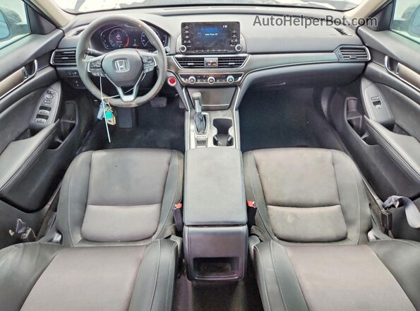 1HGCV1F11LA141065 2020 HONDA ACCORD Черный Вид панели приборов