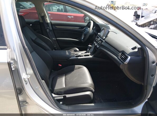 1HGCV1F11LA156181 2020 HONDA ACCORD Серебряный Вид салона спереди