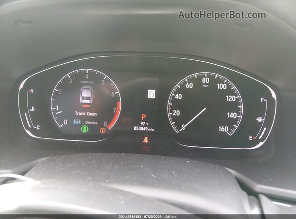 1HGCV1F11LA156181 2020 HONDA ACCORD Серебряный Вид задних сидений