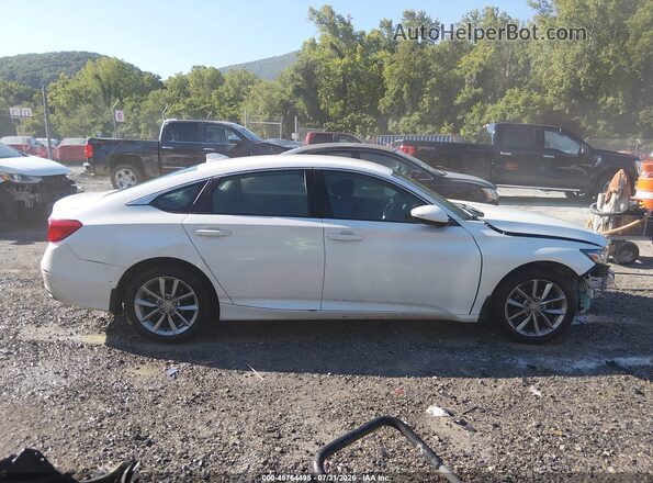 1HGCV1F11NA038358 2022 HONDA ACCORD White Սալոնի հետևի տեսք