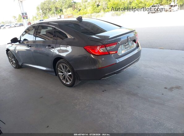 1HGCV1F11NA043821 2022 HONDA ACCORD Серый Задняя левая четверть