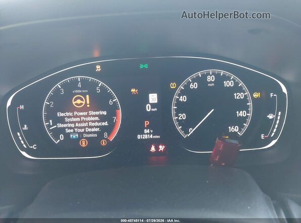 1HGCV1F11NA043821 2022 HONDA ACCORD Серый Вид задних сидений