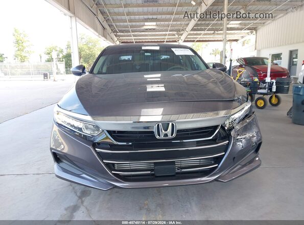 1HGCV1F11NA043821 2022 HONDA ACCORD Серый Вид щитка приборов