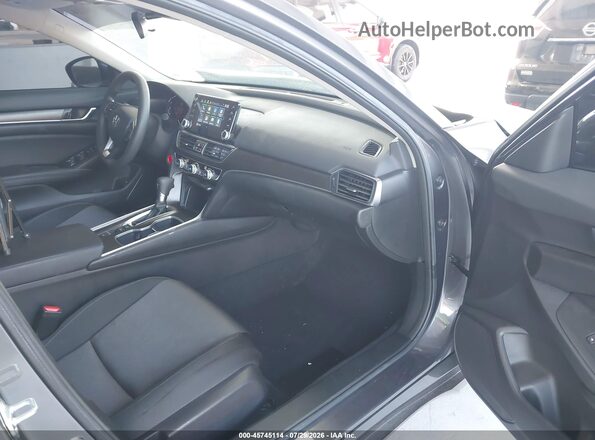 1HGCV1F11NA043821 2022 HONDA ACCORD Серый Вид салона спереди