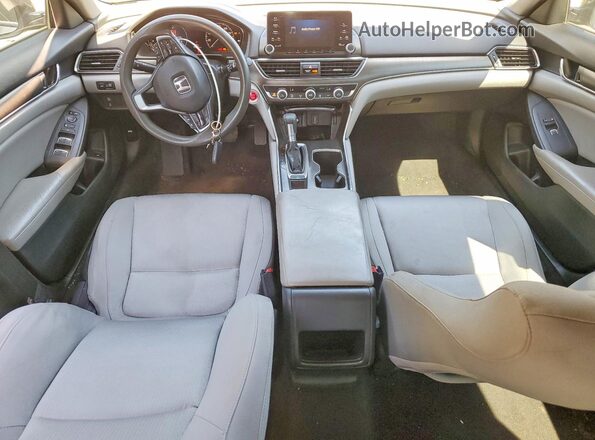 1HGCV1F12JA009624 2018 HONDA ACCORD Gray Vista del salpicadero