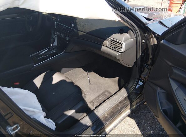 1HGCV1F12JA060976 2018 HONDA ACCORD Black Vista interior delantera