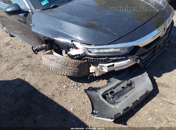 1HGCV1F12JA060976 2018 HONDA ACCORD Black Vista frontal