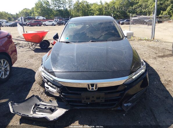 1HGCV1F12JA060976 2018 HONDA ACCORD Black Vista interior trasera