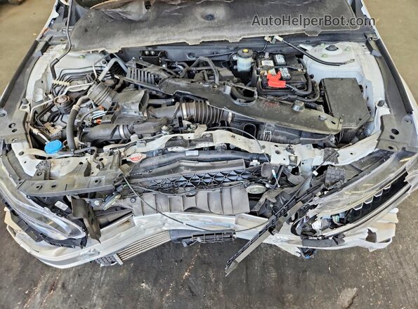 1HGCV1F12JA068303 2018 HONDA ACCORD White Rear interior view