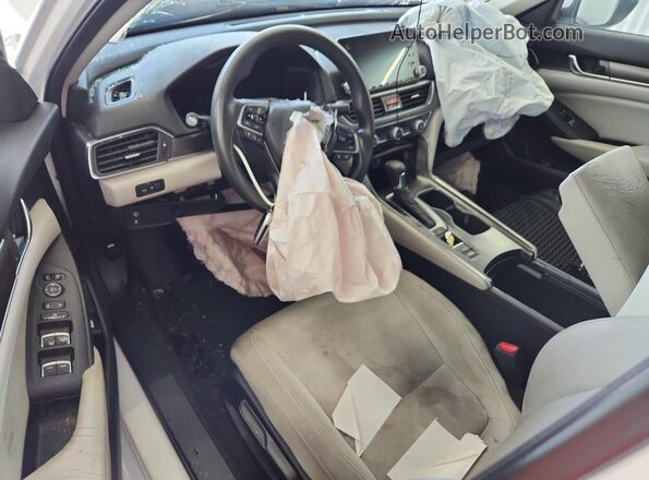 1HGCV1F12JA068303 2018 HONDA ACCORD White 