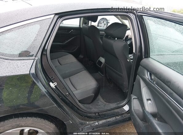 1HGCV1F12JA070469 2018 HONDA ACCORD Черный Вид наклейки с VIN-кодом