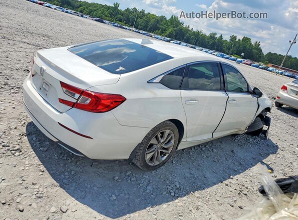 1HGCV1F12JA140455 2018 HONDA ACCORD White Rear right