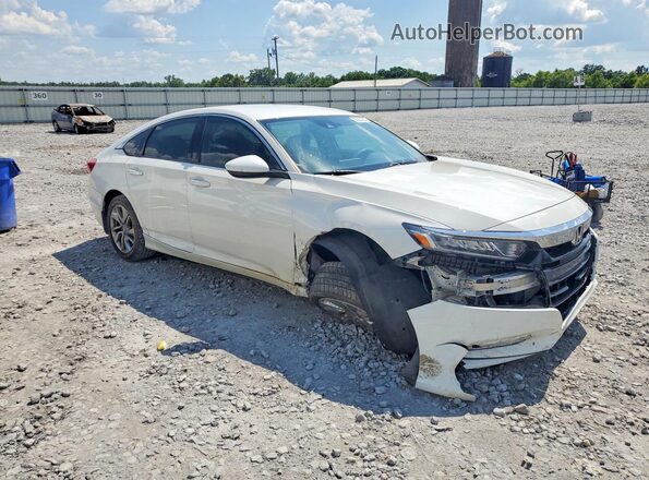 1HGCV1F12JA140455 2018 HONDA ACCORD White Front right