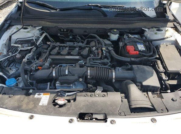 1HGCV1F12JA140455 2018 HONDA ACCORD White Rear interior view