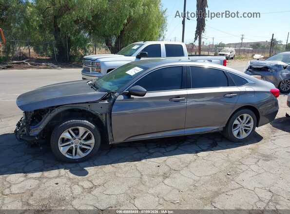 1HGCV1F12JA227935 2018 HONDA ACCORD Gray 