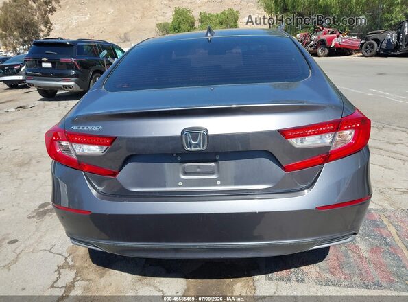 1HGCV1F12JA227935 2018 HONDA ACCORD Gray 