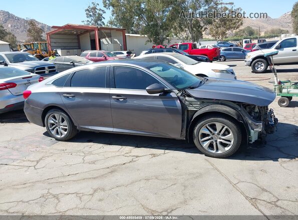 1HGCV1F12JA227935 2018 HONDA ACCORD Gray 360 interior view