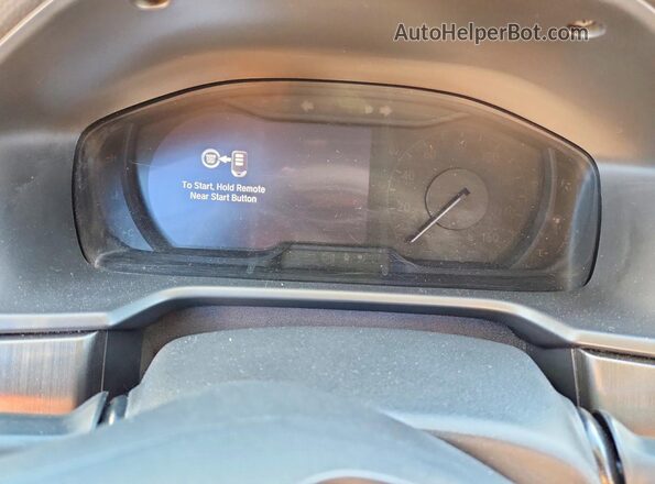 1HGCV1F12KA075916 2019 HONDA ACCORD Black Instrument cluster view