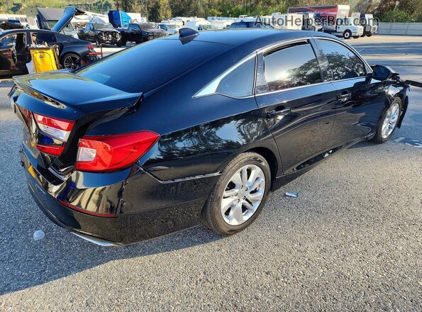 1HGCV1F12KA075916 2019 HONDA ACCORD Black Rear right