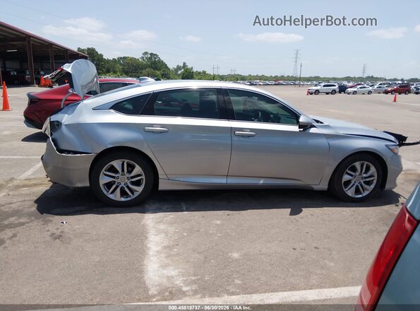 1HGCV1F12KA103827 2019 HONDA ACCORD Silver Vista interior de 360 grados