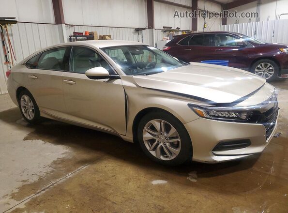1HGCV1F12KA124936 2019 HONDA ACCORD Beige წინა მარჯვენა