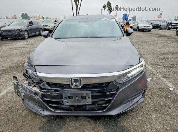 1HGCV1F12LA037555 2020 HONDA ACCORD Gray Դիմացի տեսք