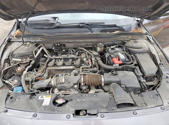 1HGCV1F12LA037555 2020 HONDA ACCORD Gray Սալոնի հետևի տեսք