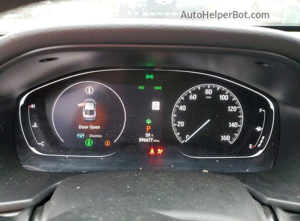 1HGCV1F12LA037555 2020 HONDA ACCORD Gray Սարքավորումների վահանակի տեսք